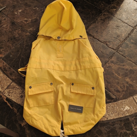 Talon Xs & S Yellow Detachable Hood Raincoat NWT - Picture 11 of 12